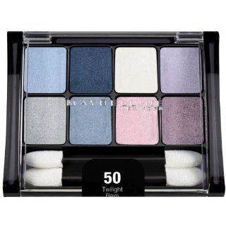 Maybelline New York Expert Wear Eyeshadow 8 Pan Twilight Rays 50, 0.22 Ounce  Eye Shadows  Beauty