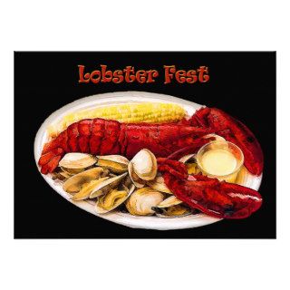 Lobster & Clams Lobster Fest Personalized Announcement