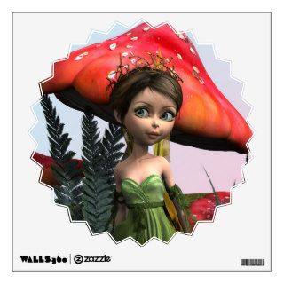 Fairy in Woodland Room Stickers