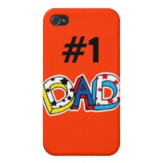 Number one dad iPhone 4 covers