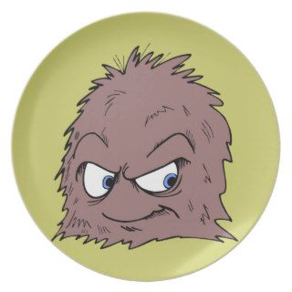 Little Monster Party Plates