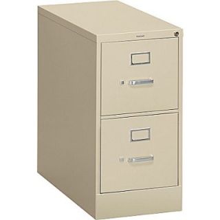 HON S380 Series 26 1/2 D Vertical File Cabinet, Letter Size, Putty  Make More Happen at