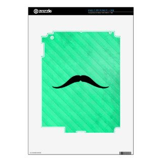 Pancho Villa Mustache Decals For iPad 2