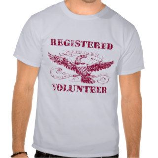 Registered Volunteer T Shirt