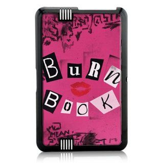 Kindle Fire HD 7" Protective Case Black Plastic Case   Burnbook Regina George Mean Girls Burn Book Cell Phones & Accessories