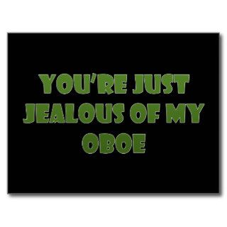 Jealous Oboe Postcard