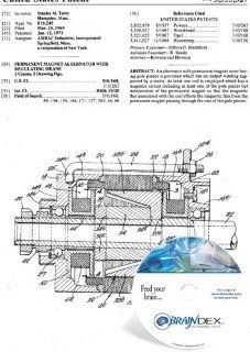 NEW Patent CD for PERMANENT MAGNET ALTERNATOR WITH REGULATING MEANS  Other Products  