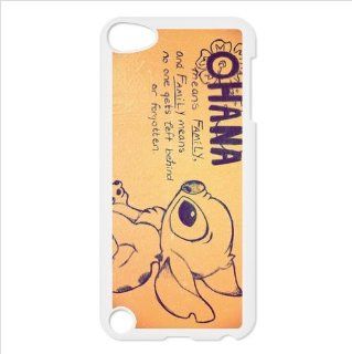 FashionCaseOutlet Ohana Means Family Lilo and Stitch Cases Accessories for Apple iPod Touch iTouch 5th   Players & Accessories