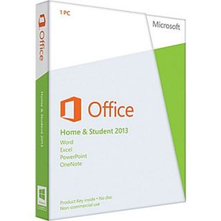 Microsoft Office Home & Student 2013 for Windows (1 User) [Product Key Card]  Make More Happen at