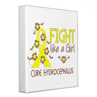 Fight Like A Girl Hydrocephalus 38.82 Binders