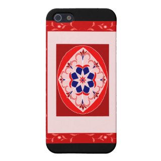Red Magic Carpet Case For iPhone 5