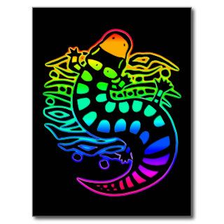 Rainbow Tiger Salamander Postcard