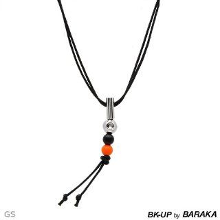 BK UP By BARAKA Stainless Steel Ladies Necklace. Length 19 in. Total Item weight 6.9 g. Jewelry