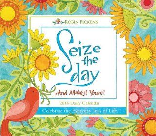 Seize the Day 2014 Boxed Daily Calendar  Wall Calendars 