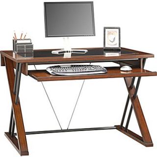 Whalen Astoria Computer Desk, Brown Cherry  Make More Happen at