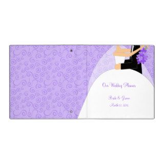 Purple Wedding Planner Binder