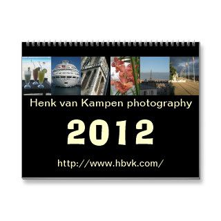 Photography 2012 calendars