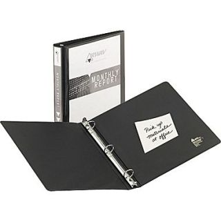 1 Avery Economy View Binder with Round Rings, Black  Make More Happen at