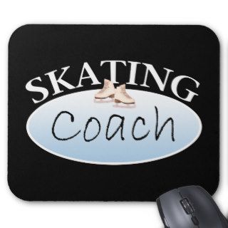 Figure Skating Coach Mouse Mat