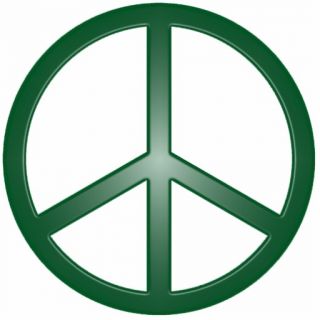 Peace Sign Cut Out