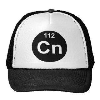 Copernicium (element 112 (Cn)) Mesh Hats