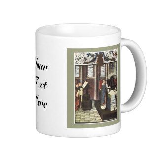 Christmas Cathedral Priest Altar Cup Mug