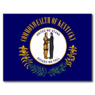 Kentucky Flag Postcard
