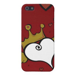 Tattoo Crowned Heart Love Illustration Cover Covers For iPhone 5