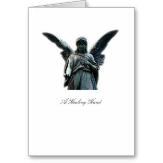 A Healing Hand Angel   Greeting Card