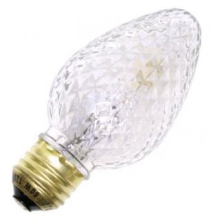 Sylvania 13879   60F/HAL/DAY/CLAM/120V Decorative Halogen Light Bulb   Sylvania Crystal Light Bulbs  