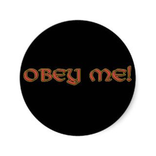 Obey Me Stickers