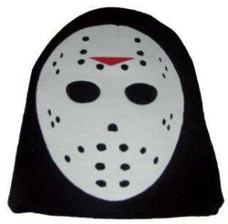 Bioworld Jason Hockey Mask Screen Printed Knit Ski Mask Costume Hat Clothing