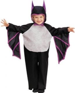 Child's Cute Toddler Classic Bat Halloween Costume (2 4T) Clothing