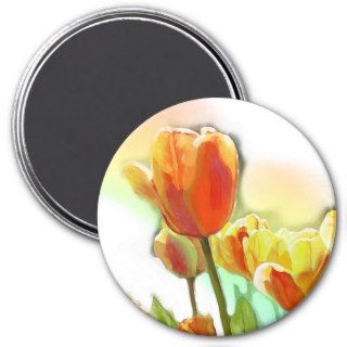 Christi Werner sunshine tulip magnet