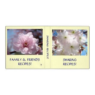 SHARING RECIPES Binder Gift Family Friends Binder