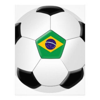 Brazil Soccer Ball Letterhead