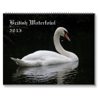British Waterfowl 2013 Calendar