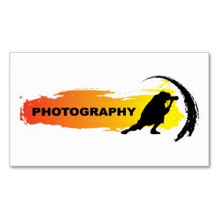 Action Photography Business Card Template