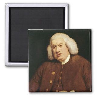 Portrait of Dr. Samuel Johnson Fridge Magnet