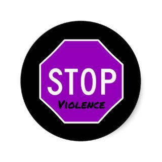 Stop Domestic Violence Stickers