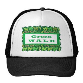 GREEN WALK greenwalk Trucker Hats