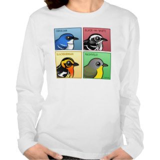 Four Color Warblers Tees