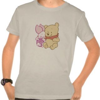 Baby Winnie the Pooh & Piglet Hugging Shirts