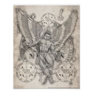 Archangel Zadkiel Print