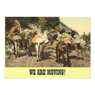 We are moving announcement