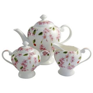 Aynsley China Cherry Blossom tea set