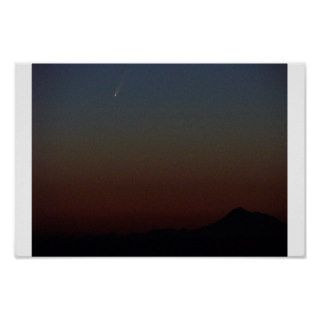 Comet McNaught, AK Poster