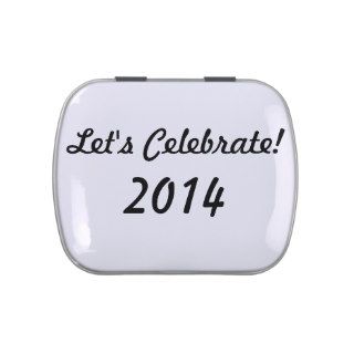 LET'S CELEBRATE 2014 NEW YEAR   JELLY BELLY TIN