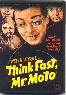 Think Fast Mr. Moto (Region One USA DVD) Peter Lorre, Norman Foster Movies & TV