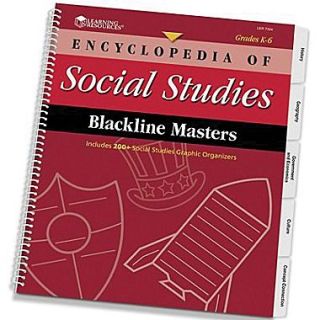 Learning Resources Encyclopedia of Social Studies Blackline Masters Book, Grades Kindergarten   6th  Make More Happen at